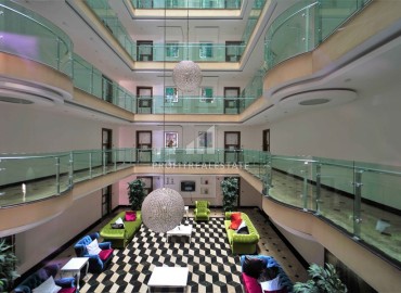 Укомплектованная квартира 1+1, 75м², в элитной резиденции в 150м от моря в районе Махмутлар, Алания ID-18999 фото-16