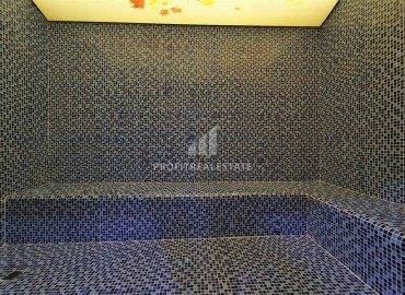 Укомплектованная квартира 1+1, 75м², в элитной резиденции в 150м от моря в районе Махмутлар, Алания ID-18999 фото-17