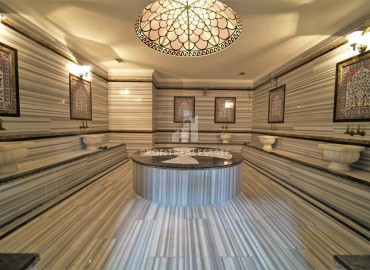 Укомплектованная квартира 1+1, 75м², в элитной резиденции в 150м от моря в районе Махмутлар, Алания ID-18999 фото-19