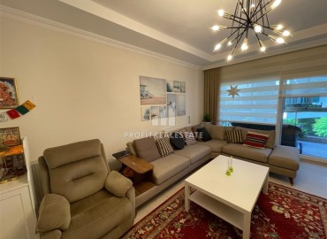 Уютная трехкомнатная квартира с отдельной кухней, 120м², в комфортабельном комплексе в районе Оба, Алания под ВНЖ ID-19000 фото-2