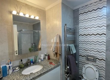 Уютная трехкомнатная квартира с отдельной кухней, 120м², в комфортабельном комплексе в районе Оба, Алания под ВНЖ ID-19000 фото-7