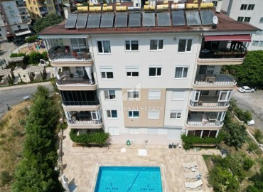 Уютная квартира с двумя спальнями, 105м², в комплексе с бассейном в районе Джикджилли, Алания под ВНЖ ID-19001 фото-1