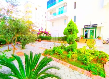 Меблированная квартира 1+1, 60м², в комплексе с бассейном от собственника в районе Махмутлар, Алания ID-19002 фото-16