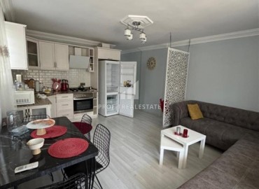 Центр Алании: обновленная меблированная квартира 1+1, 60м², в резиденции с бассейном в 800м от Средиземного моря под ВНЖ ID-19003 фото-2