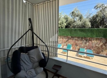 Центр Алании: обновленная меблированная квартира 1+1, 60м², в резиденции с бассейном в 800м от Средиземного моря под ВНЖ ID-19003 фото-13