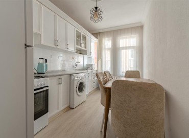 Вторичная недвижимость в центре Махмутларе, Алания: меблированная квартира 2+1, 95м², в доме городского типа ID-19005 фото-6