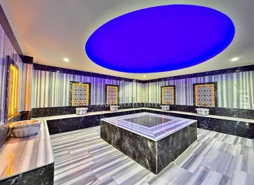 Выгодное предложение: новая квартира с одной спальней, 50м², в новостройке премиум класса в Авсалларе, Алания ID-19006 фото-25