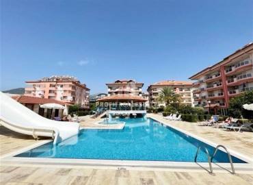 Furnished two bedroom apartment, 115m², with mountain views in a cozy residence in Oba, Alanya ID-15285 фото-16