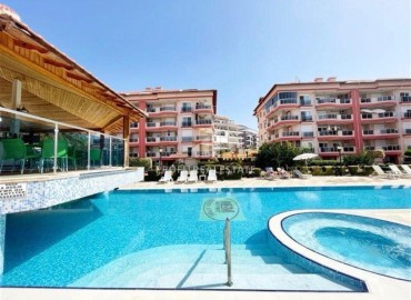 Furnished two bedroom apartment, 115m², with mountain views in a cozy residence in Oba, Alanya ID-15285 фото-19