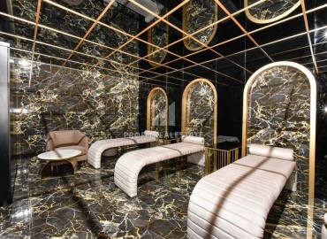 Двухкомнатная квартира, 53м², с чистовой отделкой в комфортабельной новостройке в центре Алании, в 300м от моря ID-19010 фото-16