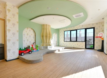 Квартира с одной спальней, 55м², с чистовой отделкой в новой резиденции премиум класса в районе Паяллар, Алания ID-19011 фото-18