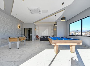 Квартира с одной спальней, 55м², с чистовой отделкой в новой резиденции премиум класса в районе Паяллар, Алания ID-19011 фото-19