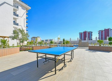 Квартира с одной спальней, 55м², с чистовой отделкой в новой резиденции премиум класса в районе Паяллар, Алания ID-19011 фото-22