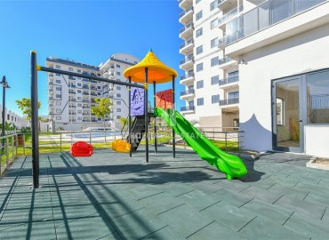 Квартира с одной спальней, 55м², с чистовой отделкой в новой резиденции премиум класса в районе Паяллар, Алания ID-19011 фото-23