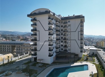 Квартира с одной спальней, 55м², с чистовой отделкой в новой резиденции премиум класса в районе Паяллар, Алания ID-19011 фото-24