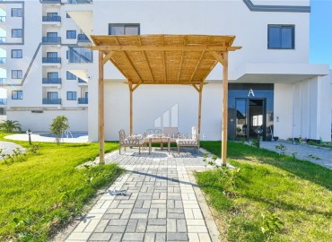 Квартира с одной спальней, 55м², с чистовой отделкой в новой резиденции премиум класса в районе Паяллар, Алания ID-19011 фото-25