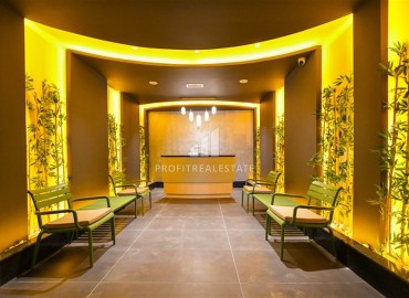 Квартира с одной спальней, 55м², с чистовой отделкой в новой резиденции премиум класса в районе Паяллар, Алания ID-19011 фото-27