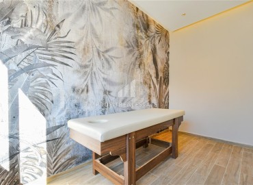 Квартира с одной спальней, 55м², с чистовой отделкой в новой резиденции премиум класса в районе Паяллар, Алания ID-19011 фото-32