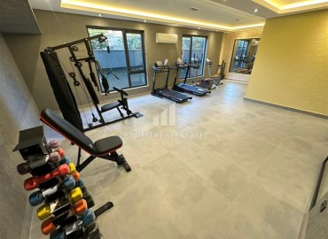 Видовые апартаменты 1+1, 47м² в элегантной резиденции с инфраструктурой на первой береговой линии в районе Кестель, Алания ID-19012 фото-17