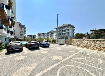 Двухкомнатная квартира, 50м², с чистовой отделкой в новом комплексе с зимним бассейном в районе Каракоджалы, Оба, Алания ID-19013 фото-17