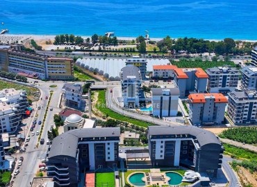 Элегантный меблированный пентхаус 2+1, 115м², в комплексе премиум класса с отличным расположением у моря в Каргыджаке, Алания ID-19015 фото-1