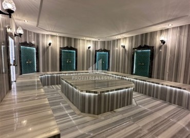 Элегантный меблированный пентхаус 2+1, 115м², в комплексе премиум класса с отличным расположением у моря в Каргыджаке, Алания ID-19015 фото-29