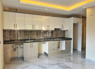 Новая трехкомнатная квартира, 61м², с чистовой отделкой в центре Алании в комплексе с инфраструктурой, 650м от моря ID-19016 фото-4