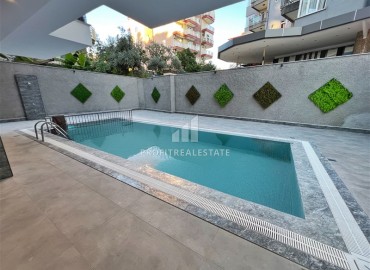 Новая трехкомнатная квартира, 61м², с чистовой отделкой в центре Алании в комплексе с инфраструктурой, 650м от моря ID-19016 фото-15