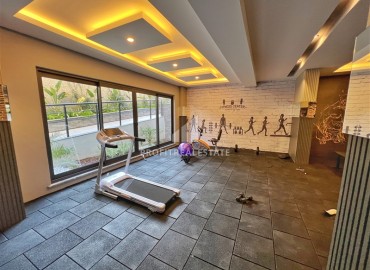 Новая трехкомнатная квартира, 61м², с чистовой отделкой в центре Алании в комплексе с инфраструктурой, 650м от моря ID-19016 фото-17