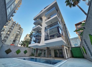 Новая трехкомнатная квартира, 61м², с чистовой отделкой в центре Алании в комплексе с инфраструктурой, 650м от моря ID-19016 фото-20