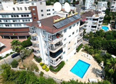 Уютная квартира с двумя спальнями, 105м², в комплексе с бассейном в районе Джикджилли, Алания под ВНЖ ID-19001 фото-1