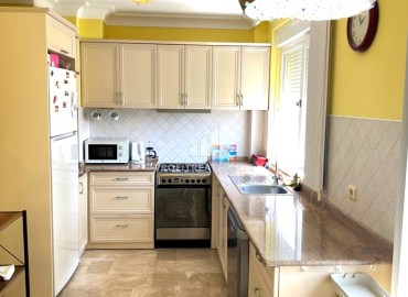 Уютная квартира с двумя спальнями, 105м², в комплексе с бассейном в районе Джикджилли, Алания под ВНЖ ID-19001 фото-4