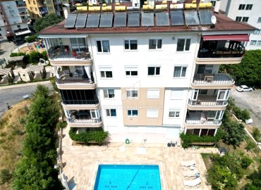 Уютная квартира с двумя спальнями, 105м², в комплексе с бассейном в районе Джикджилли, Алания под ВНЖ ID-19001 фото-15