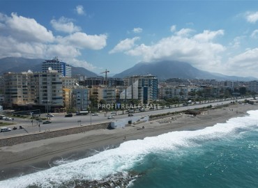 Элитная двухкомнатная квартира, 95м², на первой береговой линии с видом на Аланийскую крепость в районе Тосмур, Алания ID-19019 фото-26