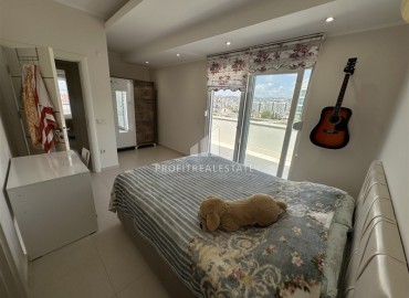 Фешенебельный пентхаус с тремя спальнями, 130м², в комплексе премиум класса в 600м от моря в Авсалларе, Алания ID-19020 фото-16