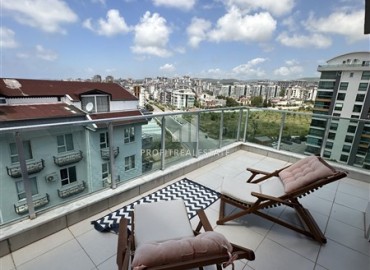 Фешенебельный пентхаус с тремя спальнями, 130м², в комплексе премиум класса в 600м от моря в Авсалларе, Алания ID-19020 фото-25