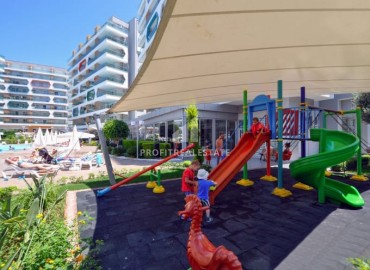 Фешенебельный пентхаус с тремя спальнями, 130м², в комплексе премиум класса в 600м от моря в Авсалларе, Алания ID-19020 фото-29