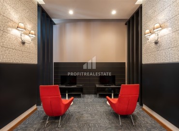 Фешенебельный пентхаус с тремя спальнями, 130м², в комплексе премиум класса в 600м от моря в Авсалларе, Алания ID-19020 фото-35