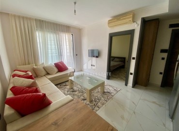 Меблированная квартира 1+1, 47м², с видом на горы в уютном комплексе премиум класса в районе Оба, Алания ID-19021 фото-5