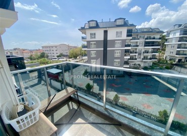 Меблированная квартира 1+1, 47м², с видом на горы в уютном комплексе премиум класса в районе Оба, Алания ID-19021 фото-11