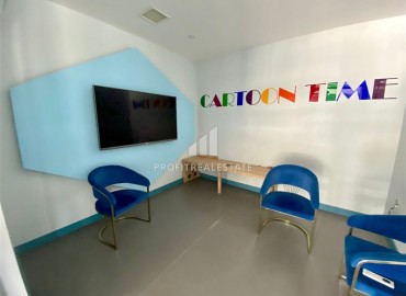 Меблированная квартира 1+1, 47м², с видом на горы в уютном комплексе премиум класса в районе Оба, Алания ID-19021 фото-16