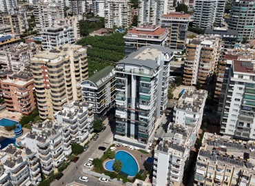 Меблированная трехкомнатная квартира, 120м², в резиденции с инфраструктурой на центральной улице Махмутлара, Алания ID-19022 фото-20