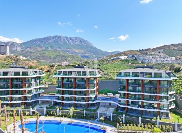 Видовой пентхаус с тремя спальнями, 180м², в новостройке с инфраструктурой и отличной локацией в Каргыджаке, Алания ID-19023 фото-1