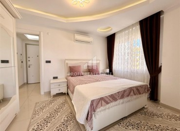 Укомплектованные апартаменты 1+1, 66м², в элитной резиденции в 300м от моря в районе Махмутлар, Алания ID-19024 фото-8
