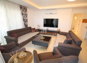 Фешенебельный пентхаус 3+1, 180м², в комплексе с инфраструктурой в центре Алании, в 300м от пляжа Клеопатры под ВНЖ ID-19027 фото-2