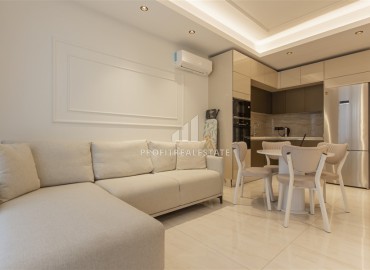 Элитные видовые апартаменты 1+1, 55м², в комплексе с отельной инфраструктурой на первой береговой линии в Махмутларе, Алания ID-19028 фото-5