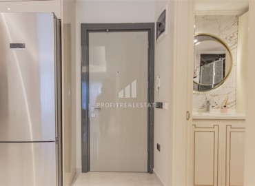 Элитные видовые апартаменты 1+1, 55м², в комплексе с отельной инфраструктурой на первой береговой линии в Махмутларе, Алания ID-19028 фото-7