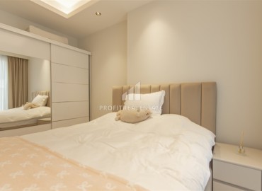 Элитные видовые апартаменты 1+1, 55м², в комплексе с отельной инфраструктурой на первой береговой линии в Махмутларе, Алания ID-19028 фото-12