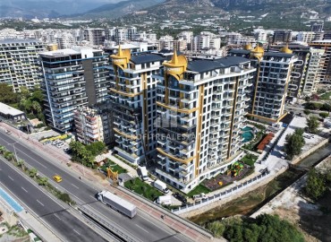 Элитные видовые апартаменты 1+1, 55м², в комплексе с отельной инфраструктурой на первой береговой линии в Махмутларе, Алания ID-19028 фото-15