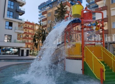 Элитные видовые апартаменты 1+1, 55м², в комплексе с отельной инфраструктурой на первой береговой линии в Махмутларе, Алания ID-19028 фото-16